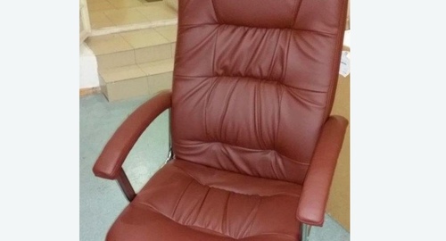 Обтяжка офисного кресла. Ахтубинск