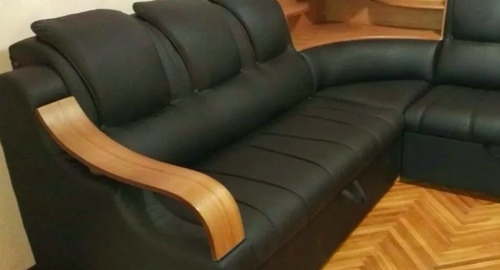 Перетяжка кожаного дивана. Ахтубинск